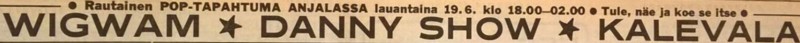 Advert from Etel-Suomen Sanomat 17.06.71