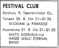 Helsingin Sanomat 30.08.71