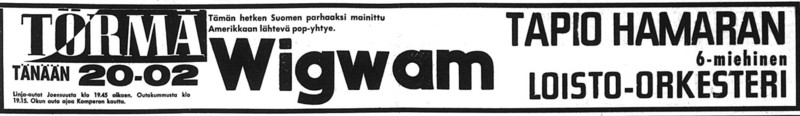 Trm advert from Karjalainen