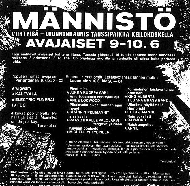 Advert for Mnnist 09.06.72
