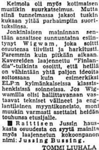 Ilta-Sanomat 14.08.72 story