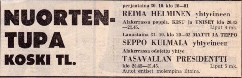 Turun Sanomat 30.10.1970